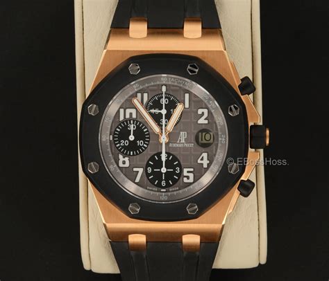 audemars piguet rubber clad rose gold